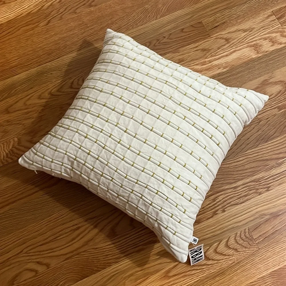 Urban Outfitters Stitchwork Throw Pillow NWT